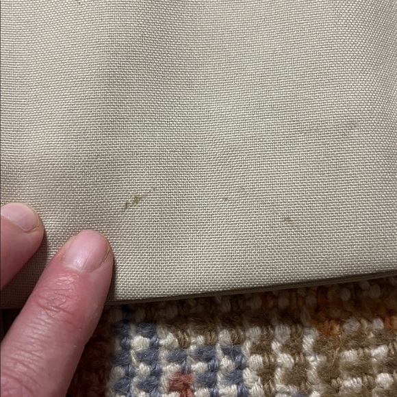 Vintage Bonders Women’s Cream and Tan Trench Coat size 10 - Picture 9 of 9